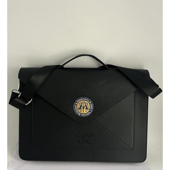 MINISO HARRY POTTER MINISTRY OF MAGIC EMBROIDERED LAPTOP CROSSBODY BAG 2032006610103 CROSSBODY BAG