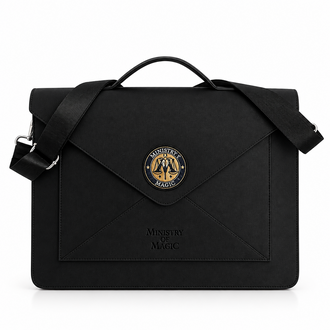 MINISO HARRY POTTER MINISTRY OF MAGIC EMBROIDERED LAPTOP CROSSBODY BAG 2032006610103 CROSSBODY BAG