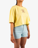 BILLABONG RIDING THE WAVE CROP TEE BBLOCW078-YFJ T-SHIRT SHORT SLEEVE (W)-2