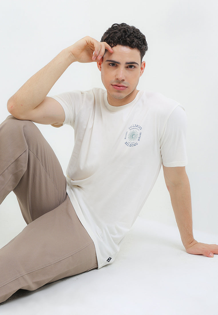 BILLABONG SUNRISE SS TEE BBLOCM259-OFW T-SHIRT SHORT SLEEVE (M)