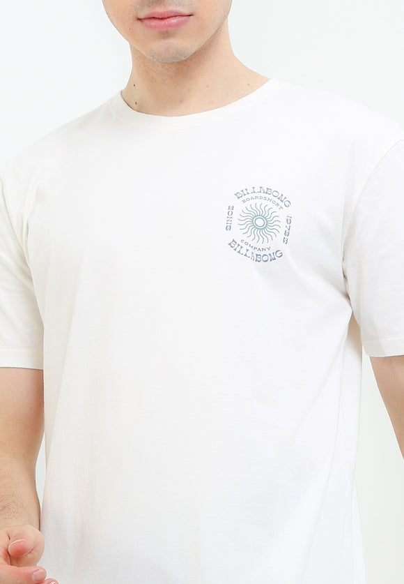 BILLABONG SUNRISE SS TEE BBLOCM259-OFW T-SHIRT SHORT SLEEVE (M)