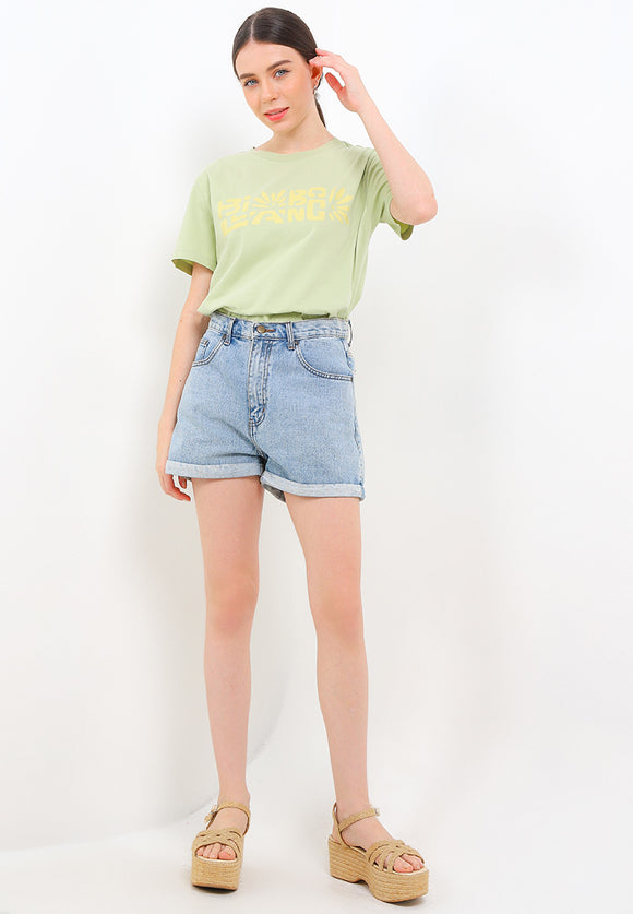 BILLABONG HIGHEST TIDE TEE BBLOCW082-GFM T-SHIRT SHORT SLEEVE (W)