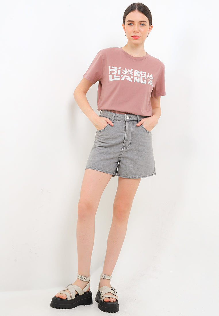 BILLABONG HIGHEST TIDE TEE BBLOCW082-DTP T-SHIRT SHORT SLEEVE (W)