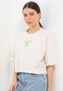 BILLABONG RIDING THE WAVE CROP TEE BBLOCW078-SCS T-SHIRT SHORT SLEEVE (W)-2