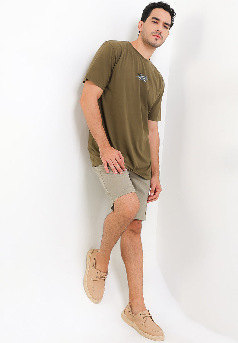 BILLABONG IMMORTAL SPIKE SS TEE BBLOCM250-GRV T-SHIRT SHORT SLEEVE (M)