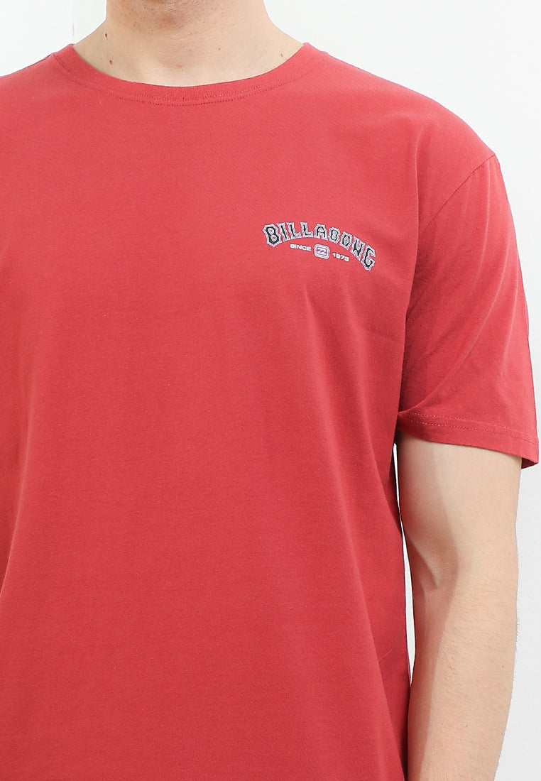 BILLABONG BRACKET ARCH SS TEE BBLOCM260-BTR T-SHIRT SHORT SLEEVE (M)