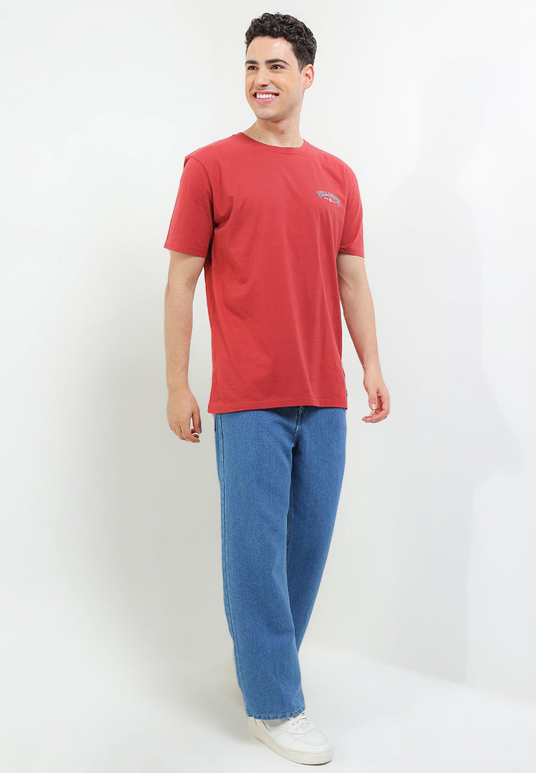 BILLABONG BRACKET ARCH SS TEE BBLOCM260-BTR T-SHIRT SHORT SLEEVE (M)