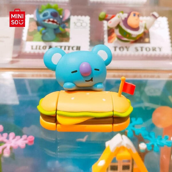 MINISO BT21 BURGER PARTY SERIES  SURPRISE BOX 2016837710102 BLIND BOX
