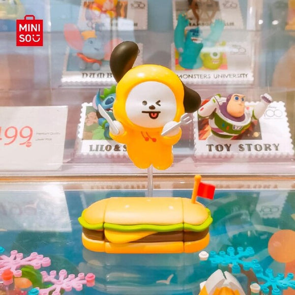 MINISO BT21 BURGER PARTY SERIES  SURPRISE BOX 2016837710102 BLIND BOX