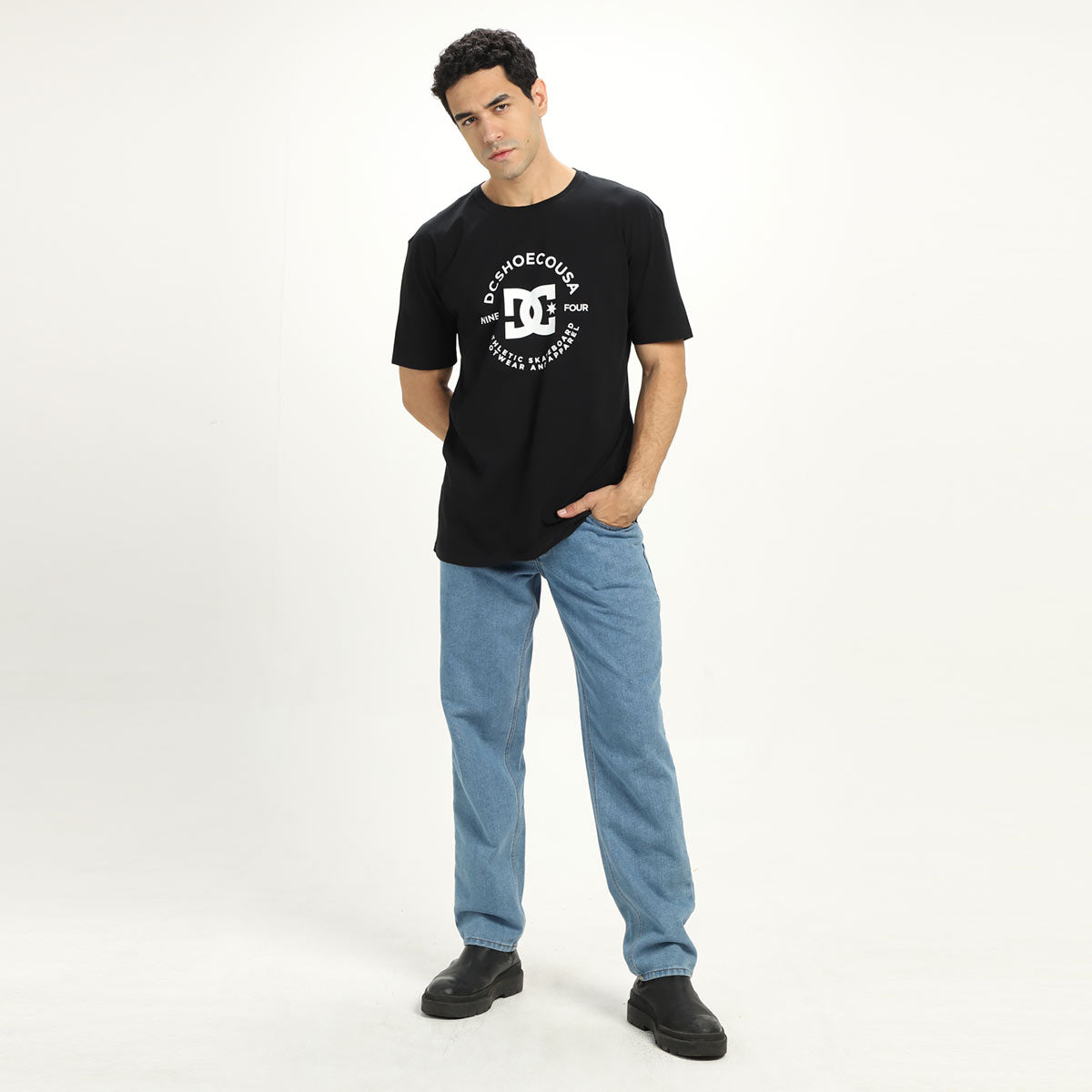 DC DC STAR PILOT S UDYZT04051-KVJ0 T-SHIRT SHORT SLEEVE (M)