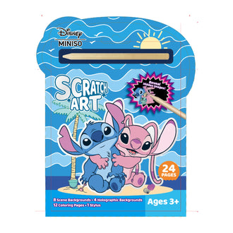 MINISO DISNEY STITCH COLLECTION SCRATCH PAINTING 2020838710108 COLORING TOYS