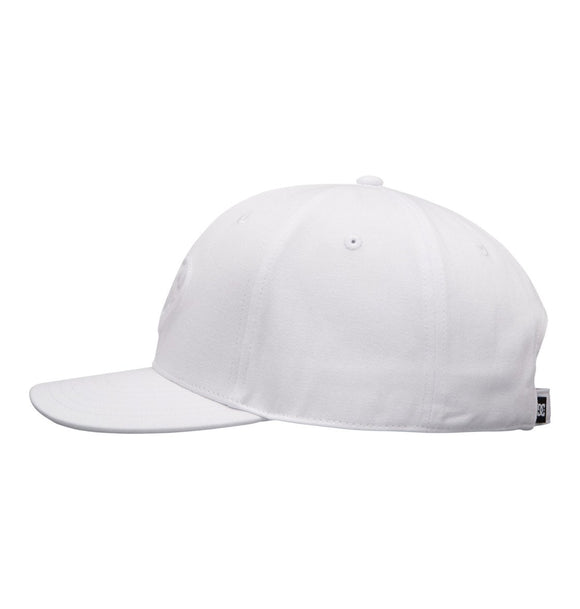 DC ONE STITCH SNAP EDYHA03200-WHT CAP (M)