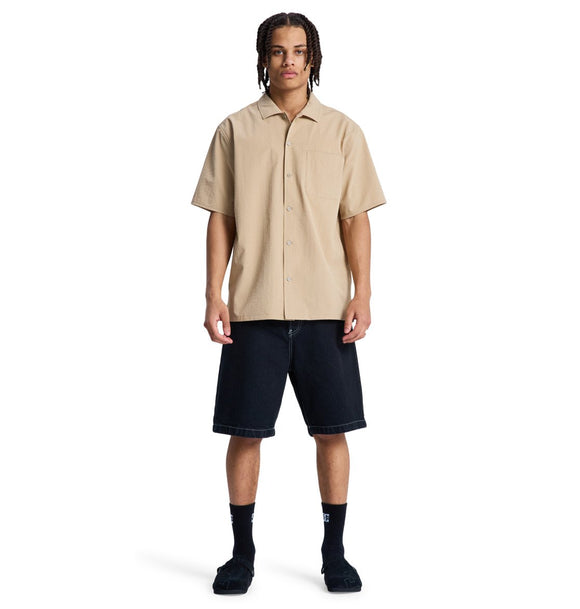 DC FULL ON RESORT EDYWT03273-CJZ0 SHIRT SHORT SLEEVE (M)
