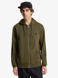 QUIKSILVER BASICHOODZIPYGM EQYFT04952-CRE0 T-SHIRT HOODED (M)