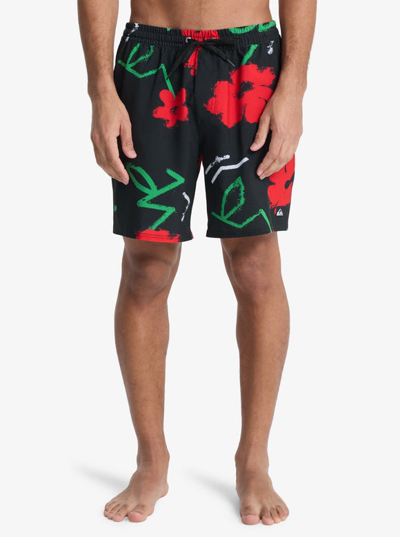 QUIKSILVER STRETCH PRINTED EQYJV04227-KVJ7 BOARDSHORT (M)