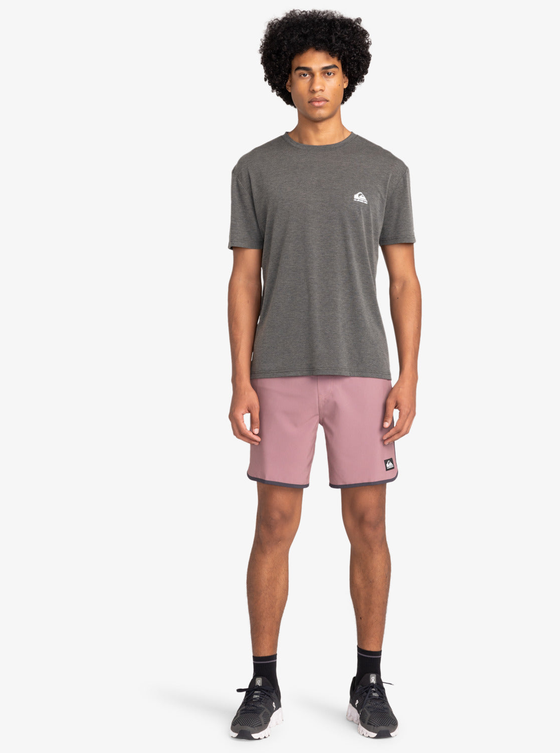 QUIKSILVER COASTAL RUN ACTIVE EQYKT04311-KVJH T-SHIRT SHORT SLEEVE (M)