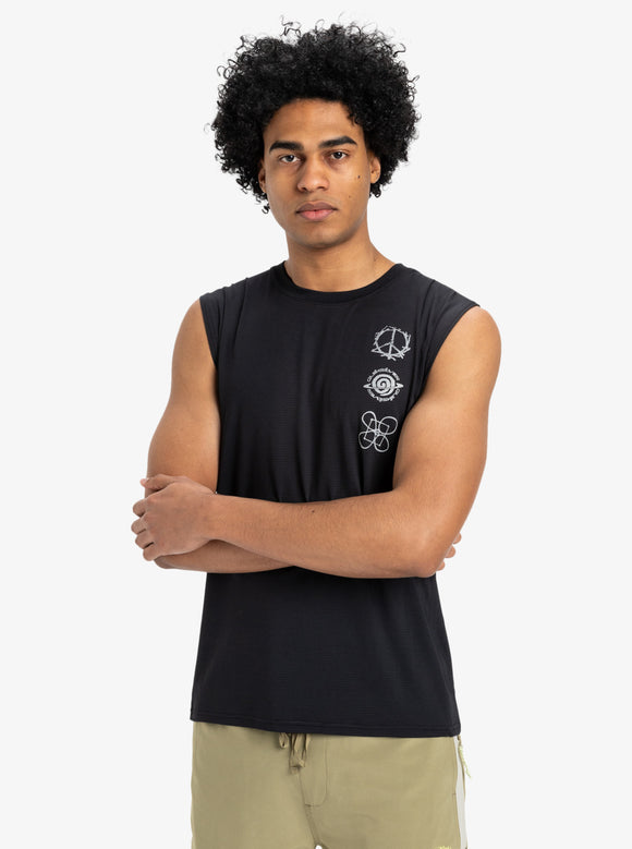 QUIKSILVER LAP TIME MUSCLE ACTIVE EQYKT04376-KVJ0 TANK TOP (SINGLET) (M)