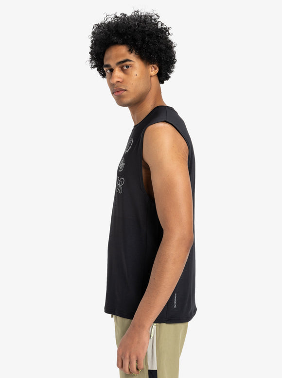 QUIKSILVER LAP TIME MUSCLE ACTIVE EQYKT04376-KVJ0 TANK TOP (SINGLET) (M)