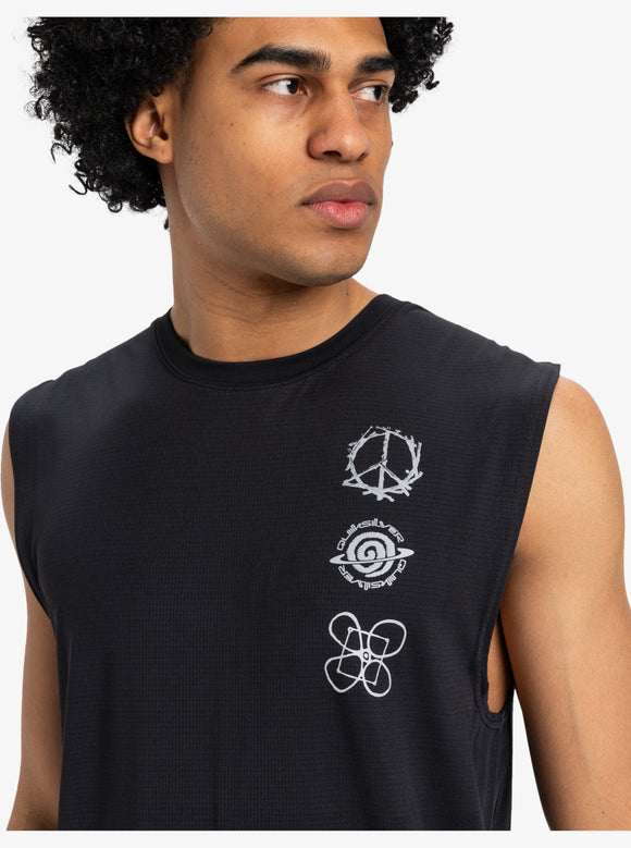 QUIKSILVER LAP TIME MUSCLE ACTIVE EQYKT04376-KVJ0 TANK TOP (SINGLET) (M)