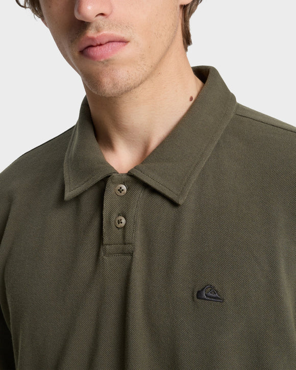 QUIKSILVER MW PIQUE EQYKT04392-CRE0 POLO T-SHIRT (M)
