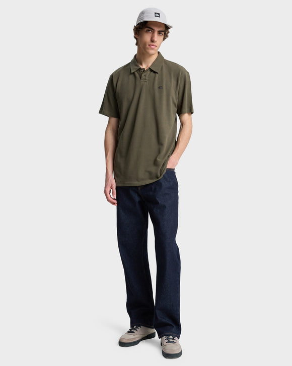 QUIKSILVER MW PIQUE EQYKT04392-CRE0 POLO T-SHIRT (M)