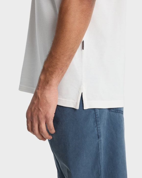 QUIKSILVER MW PIQUE EQYKT04392-WBK0 POLO T-SHIRT (M)