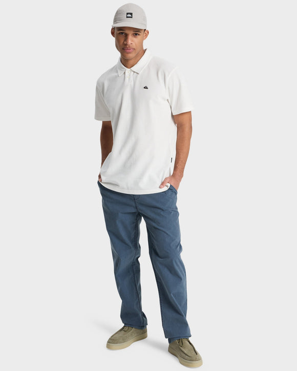QUIKSILVER MW PIQUE EQYKT04392-WBK0 POLO T-SHIRT (M)
