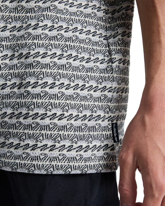QUIKSILVER OKANO JACQUARD EQYKT04412-WEG2 T-SHIRT SHORT SLEEVE (M)