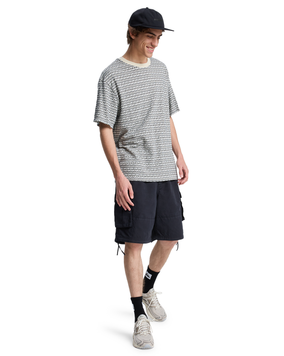 QUIKSILVER OKANO JACQUARD EQYKT04412-WEG2 T-SHIRT SHORT SLEEVE (M)