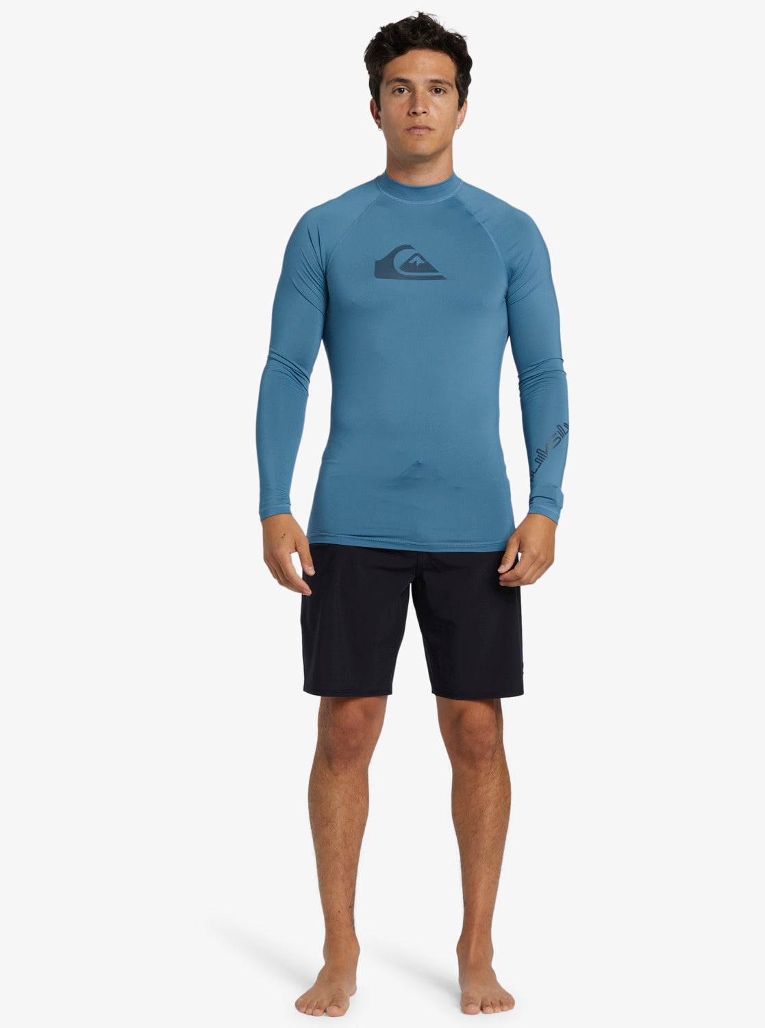 QUIKSILVER AllTimeLS EQYWR03297-BMQ0 RASH GUARD LONG SLEEVE (M)