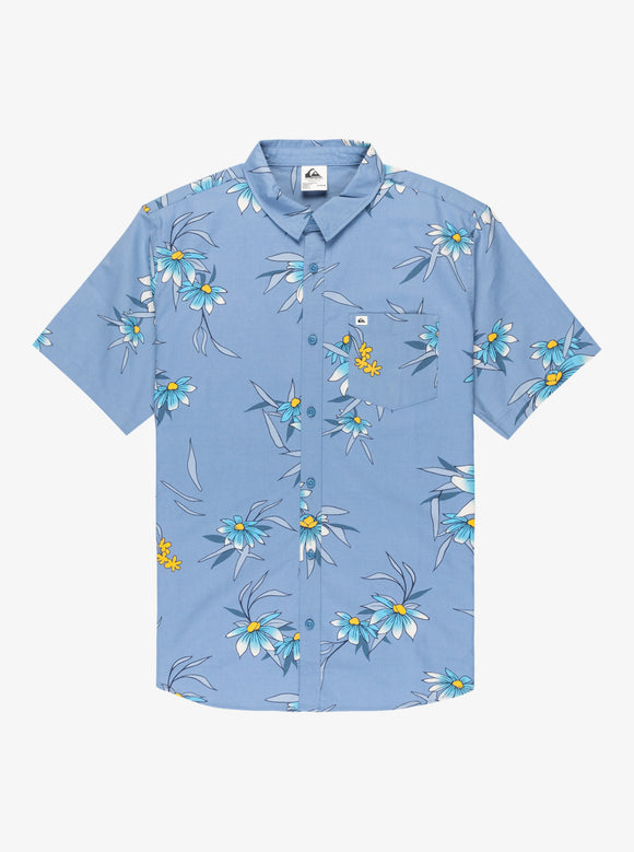 QUIKSILVER APERO CLASSIC EQYWT04605-BLQ7 SHIRT SHORT SLEEVE (M)