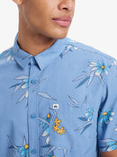 QUIKSILVER APERO CLASSIC EQYWT04605-BLQ7 SHIRT SHORT SLEEVE (M)-3