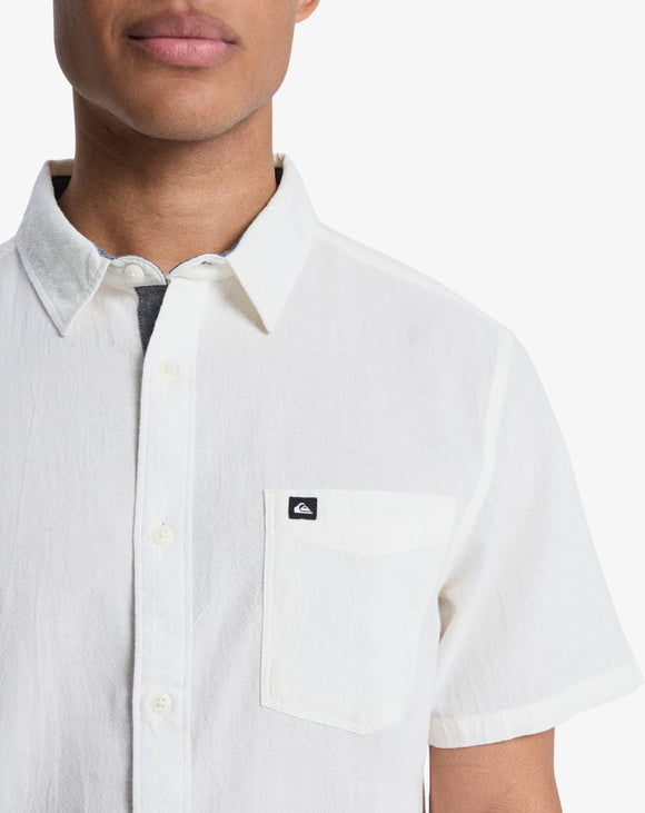 QUIKSILVER TIMEBOX EQYWT04622-WBK0 SHIRT SHORT SLEEVE (M)