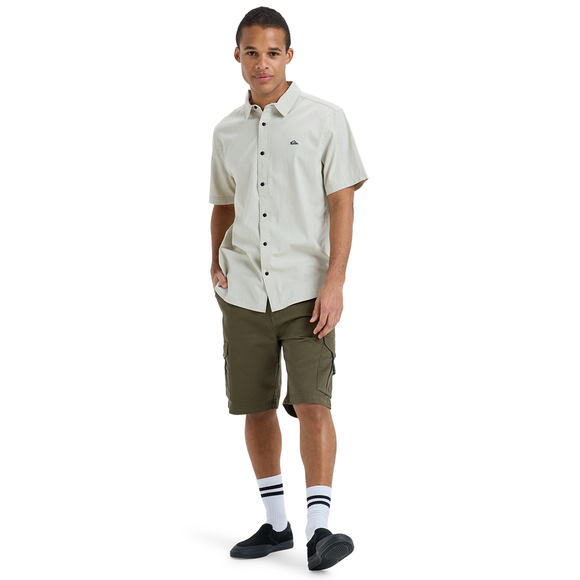 QUIKSILVER PREMIUM STRETCH EQYWT04623-SFQ0 SHIRT SHORT SLEEVE (M)