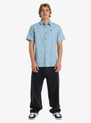 QUIKSILVER PREMIUM STRETCH EQYWT04623-BHL0 SHIRT SHORT SLEEVE (M)-5