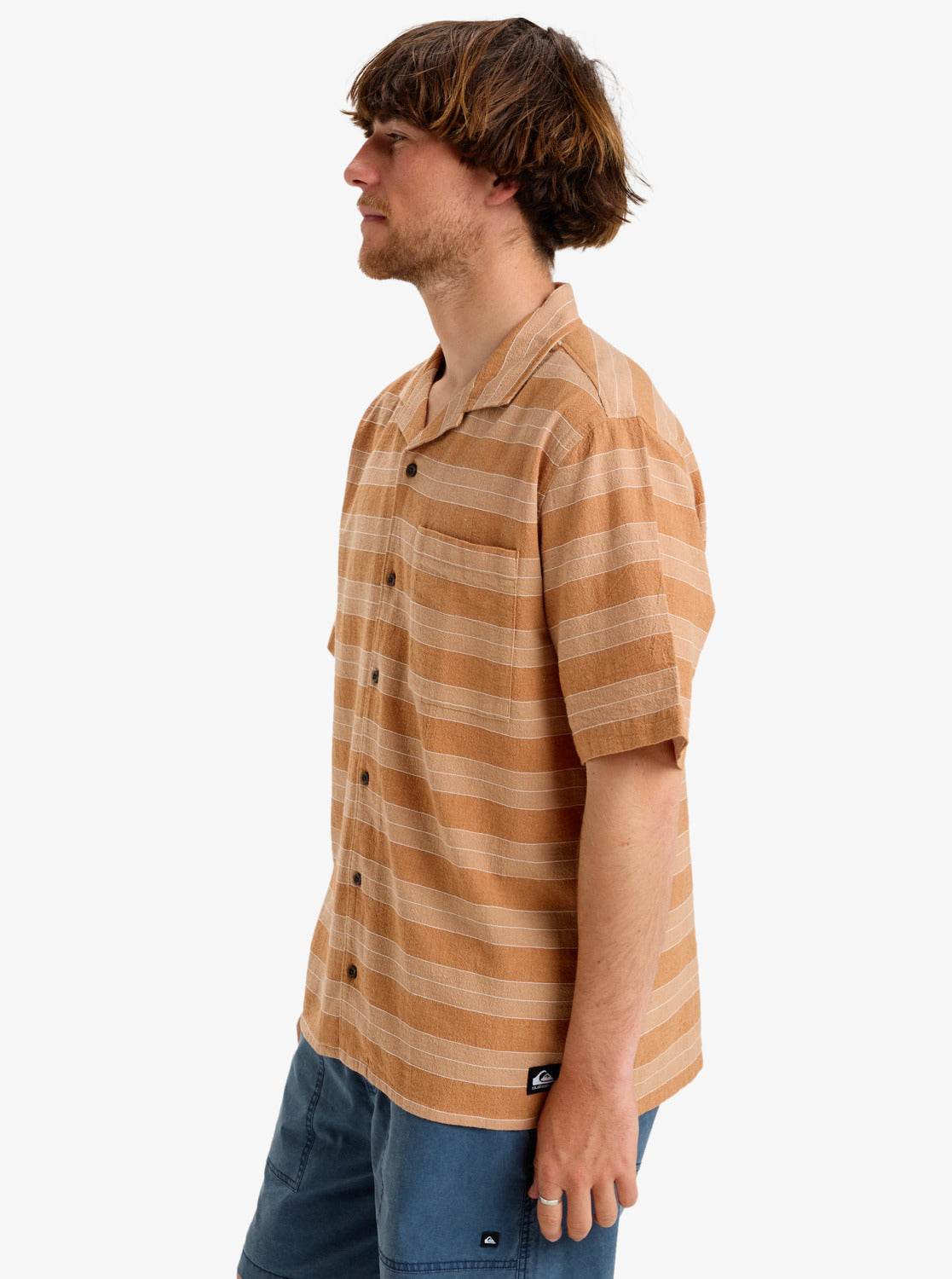 QUIKSILVER ROOM ROCK EQYWT04630-CMN3 SHIRT SHORT SLEEVE (M)