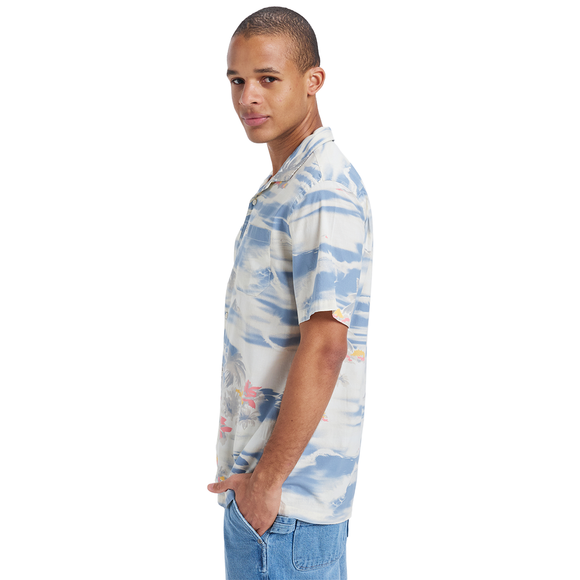 QUIKSILVER BEACH CLUB EQYWT04631-WDW6 SHIRT SHORT SLEEVE (M)