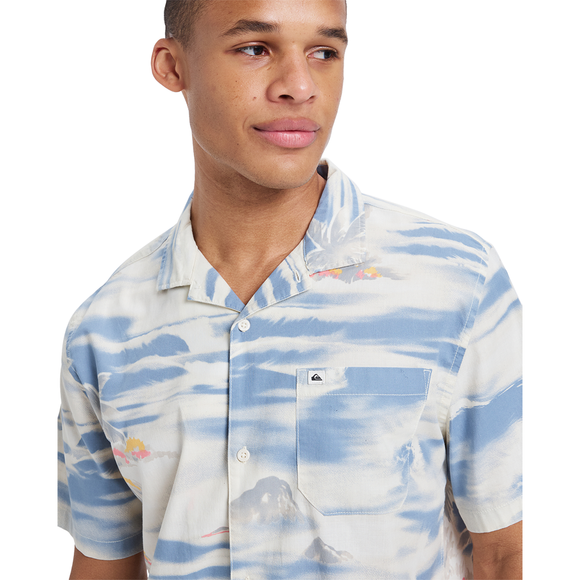 QUIKSILVER BEACH CLUB EQYWT04631-WDW6 SHIRT SHORT SLEEVE (M)
