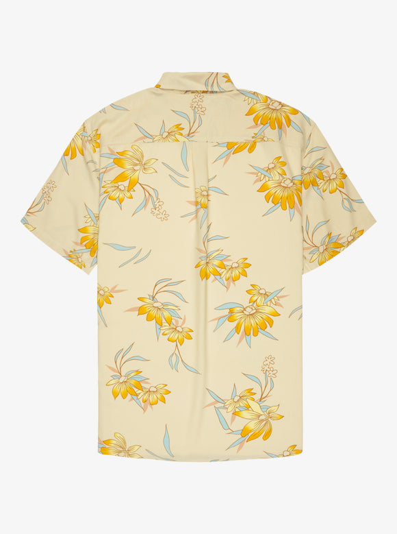 QUIKSILVER COASTAL FLORAL EQYWT04681-WEG6 SHIRT SHORT SLEEVE (M)