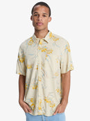 QUIKSILVER COASTAL FLORAL EQYWT04681-WEG6 SHIRT SHORT SLEEVE (M)-1