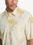 QUIKSILVER COASTAL FLORAL EQYWT04681-WEG6 SHIRT SHORT SLEEVE (M)-3