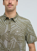 QUIKSILVER FORKHILL EQYWT04682-CRE6 SHIRT SHORT SLEEVE (M)-7
