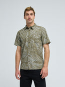 QUIKSILVER FORKHILL EQYWT04682-CRE6 SHIRT SHORT SLEEVE (M)-1