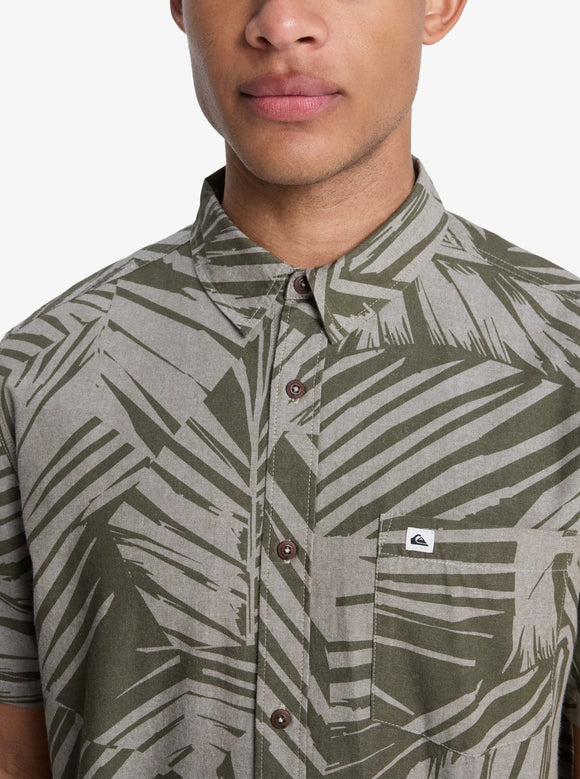 QUIKSILVER FORKHILL EQYWT04682-CRE6 SHIRT SHORT SLEEVE (M)