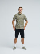 QUIKSILVER FORKHILL EQYWT04682-CRE6 SHIRT SHORT SLEEVE (M)-5