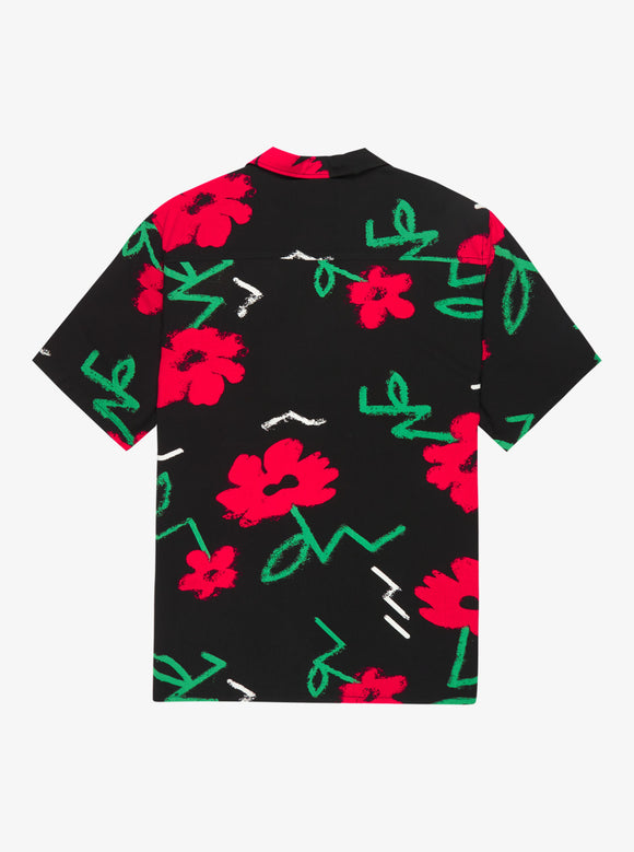 QUIKSILVER SAFE PARADISE EQYWT04691-KVJ6 SHIRT SHORT SLEEVE (M)