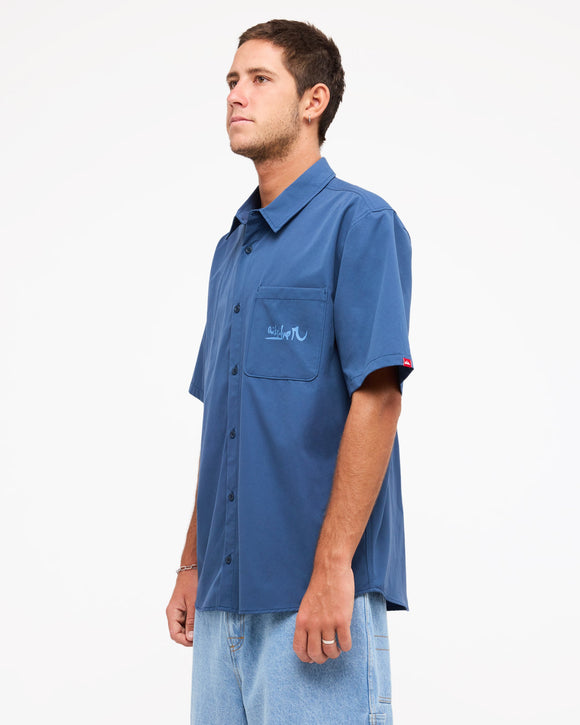 QUIKSILVER YG LITHIUM EQYWT04701-BRQ0 SHIRT SHORT SLEEVE (M)