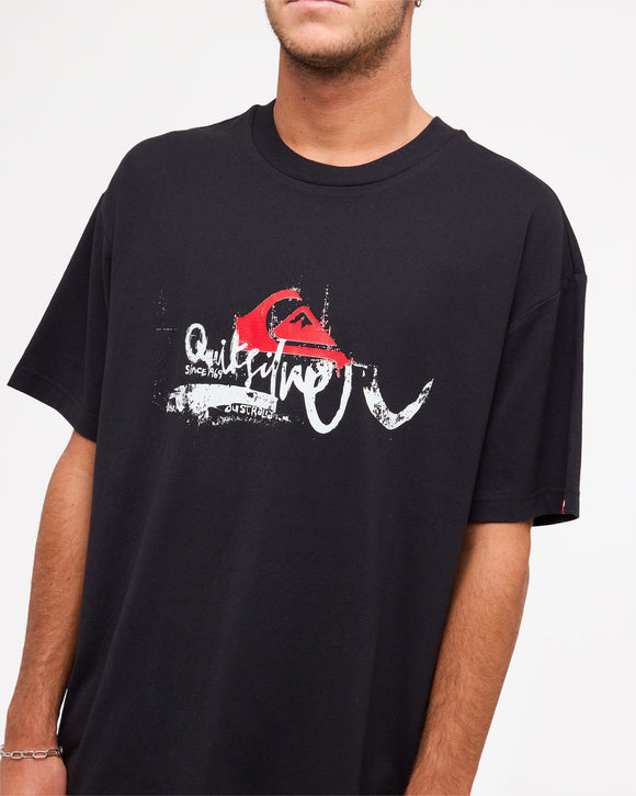 QUIKSILVER YG DRIFTER EQYZT08381-KVJ0 T-SHIRT SHORT SLEEVE (M)