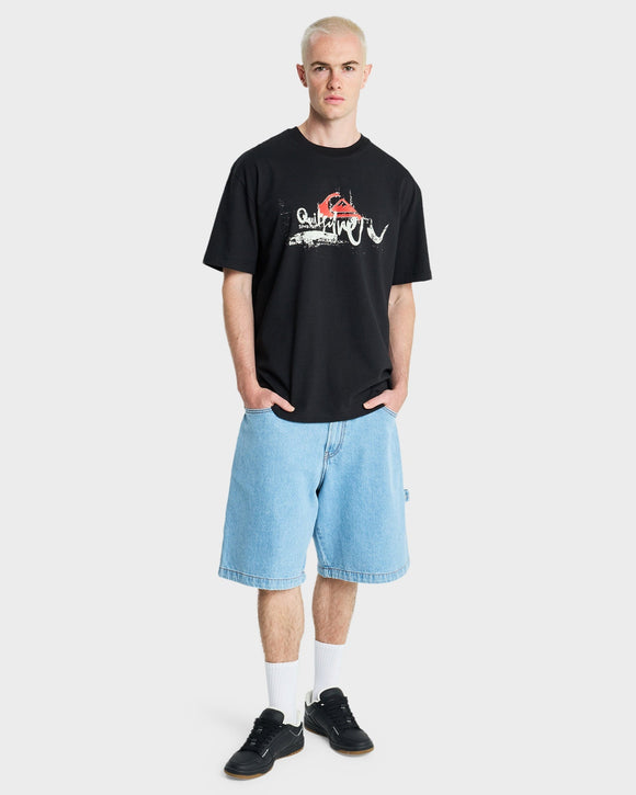 QUIKSILVER YG DRIFTER EQYZT08381-KVJ0 T-SHIRT SHORT SLEEVE (M)