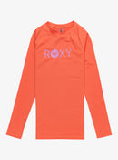 ROXY ESSENTIAL LS ERGWR03445-NKN0 RASH GUARD LONG SLEEVE (YG)-1